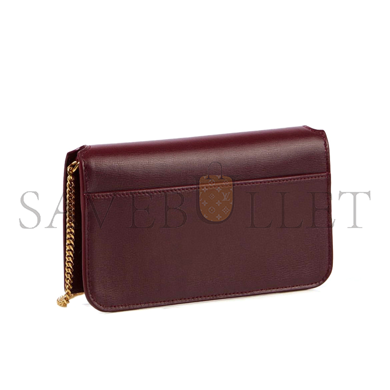 Y*L cassandre phone holder in smooth leather 635095 (18*11*2.5cm)